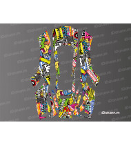 Edizione Sticker Bomb - Robot rasaerba PARKSIDE (PMRDA 20 - PMRA 20) - Idgrafix