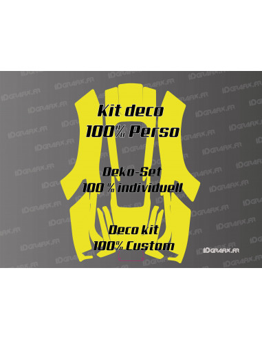 Pegatina 100% personalizada - Robot cortacésped PARKSIDE (PMRDA 20 - PMRA 20) - Idgrafix