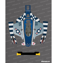 Adhesiu Mustang P51 Edition - Robot de sega Mammotion LUBA 1 - Idgrafix