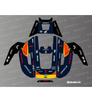Honda F1 Edition Aufkleber - Mammotion YUKA Rasenmäherroboter - Idgrafix