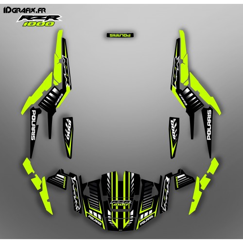 Kit dekor Speed Edition (Limone) - IDgrafix - Polaris RZR 1000 S/XP-idgrafix