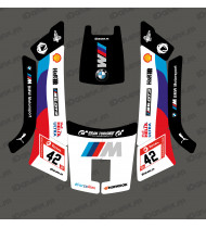 BMW Edition sticker - Husqvarna AUTOMOWER 105 robotic lawnmower - Idgrafix