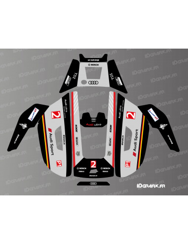 Adesivo Audi Le Mans Edition - Robot tagliaerba Mammotion YUKA - Idgrafix