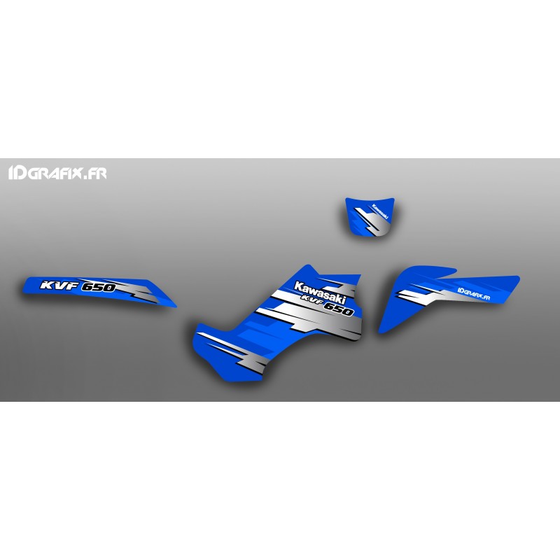 Kit-deco-100 % Persönlich für Kawasaki KVF 650 -idgrafix