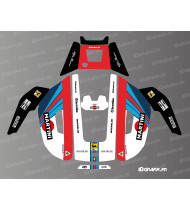 Alfa Martini Edition sticker - Mammotion YUKA mowing robot - Idgrafix