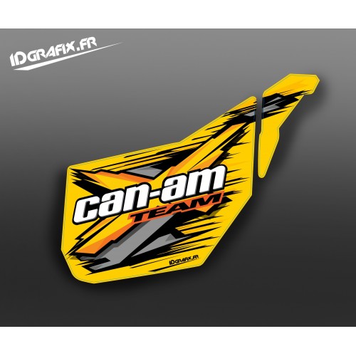 Kit decoration Door Original XTeam (Yellow) - IDgrafix - Can Am  - IDgrafix