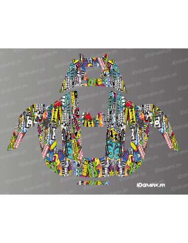 Edizione Sticker Bomb - Robot tagliaerba Mammotion YUKA - Idgrafix