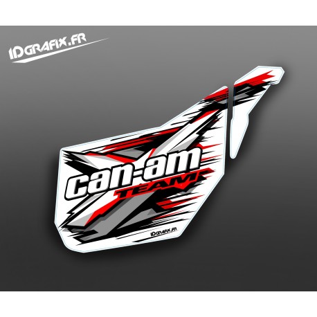 Kit decoration Door Original XTeam (Red) - IDgrafix - Can Am