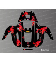 Sticker Monster Edition (Red) - Mammotion YUKA lawnmower robot - Idgrafix