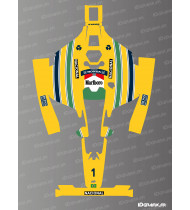 Adhesiu Ayrton Senna Edició - Robot de sega Mammotion LUBA 2 - Idgrafix