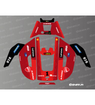 Ducati Moto GP Edition sticker - Mammotion YUKA mowing robot - Idgrafix