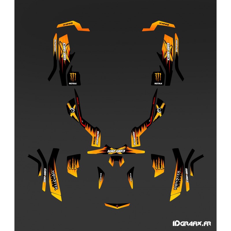 Kit-deco-100 % Eigene Full - Can Am Outlander G1 -idgrafix