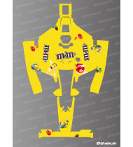 M&M Edition sticker - Mammotion LUBA 2 mowing robot - Idgrafix