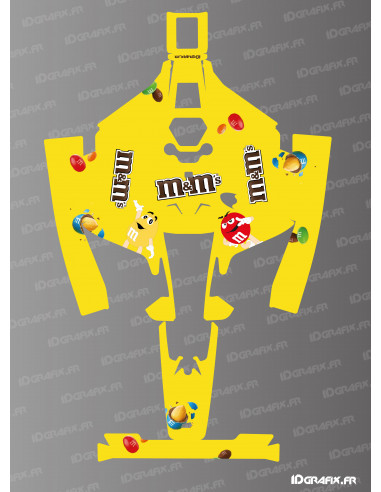 M&M Edition Sticker - Mammotion LUBA 2 Lawnmower Robot - Idgrafix