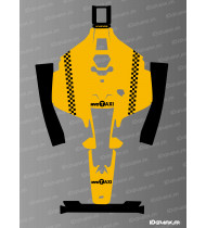 Sticker New York Taxi Edition - Mammotion LUBA 2 mowing robot - Idgrafix