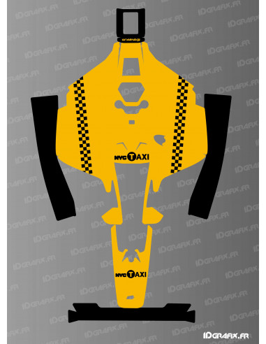 Adhesiu Edició Taxi de Nova York - Robot de tall Mammotion LUBA 2 - Idgrafix