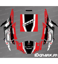 Holz Edition Dekorationsset (Rot) – IDgrafix – Polaris RZR 1000 Turbo – Idgrafix