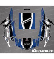 Holz Edition Dekorationsset (Blau) – IDgrafix – Polaris RZR 1000 Turbo – Idgrafix