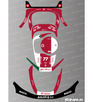 Pegatina Alfa Romeo Edition - Robot cortacésped Segway Navimow i105E - i108E - Idgrafix