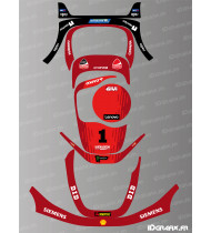 Pegatinas Edición Ducati - Segway Navimow i105E - i108E robot cortacésped - Idgrafix