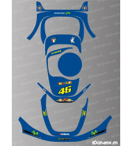 Aufkleber Rossi Edition - Segway Navimow i105E - i108E Mähroboter - Idgrafix