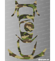 Pegatina Camo Army Edition - Segway Navimow i105E - i108E robot cortacésped - Idgrafix