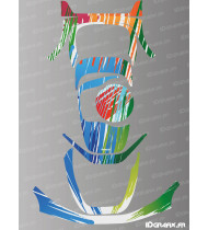 Edición de pegatinas a color - Segway Navimow i105E - i108E cortacésped robótico - Idgrafix