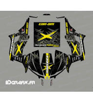 Starline series decoration kit (Yellow) - Idgrafix - Can Am 1000 Maverick - Idgrafix
