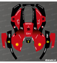 Scuderia F1 Edition sticker - Husqvarna AUTOMOWER robotic lawnmower