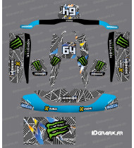 Kit decorativo Ken Block Edition per Karting TonyKart - OTK - M8