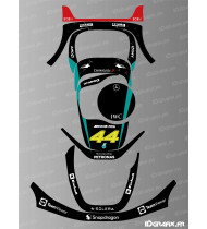 Pegatina Mercedes F1 Edition - Robot cortacésped Segway Navimow i105E - i108E - Idgrafix