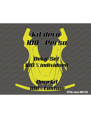 100% personalized sticker - Stihl Imow 522 lawnmower robot