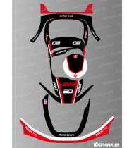 Pegatina Haas F1 Edition - Segway Navimow i105E - i108E robot cortacésped - Idgrafix