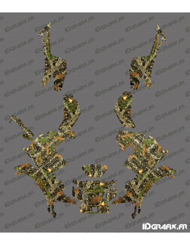 Kit de decoració complet de Mossy Oak - IDgrafix - Can Am Outlander G3 L (500-700) - Idgrafix