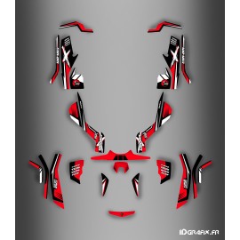 Kit decoration Forum Can Am Series Red Full - IDgrafix - Can Am Outlander (G1)