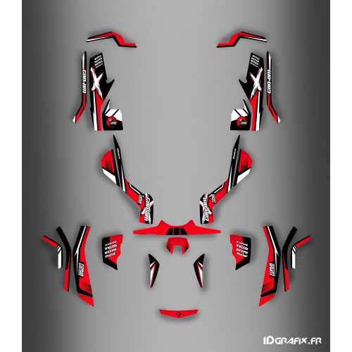 Kit dekor-Forum Can Am Series Rot Full - IDgrafix - Can Am Outlander G1 - () -idgrafix