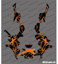 Kit de decoració complet X Team (Taronja) - IDgrafix - Can Am Outlander G3 L (500-700) - Idgrafix