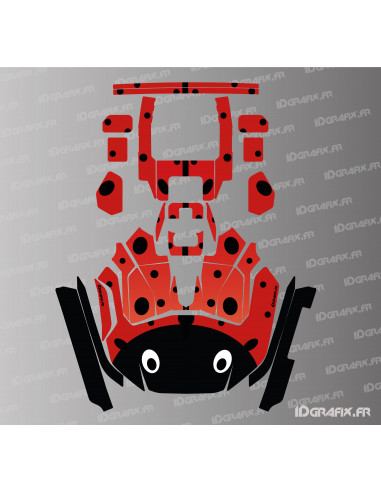 Adesivo Beetle Edition - Rasaerba robotizzato KRESS RTK - KR 133E / KR 136E / KR 233E / KR 236E - Idgrafix