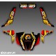 Kit dekor-Forum Can Am Series Gelb - IDgrafix - Can Am 1000 Commander -idgrafix