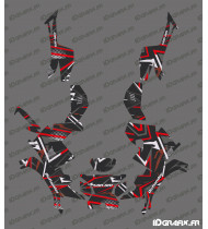 Kit di decorazione completo dinamico (rosso) - IDgrafix - Can Am Outlander G3 L (500-700-PRO) - Idgrafix
