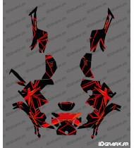 Kit de decoración completo X Team (Rojo) - IDgrafix - Can Am Outlander G3 L (500-700-PRO) - Idgrafix