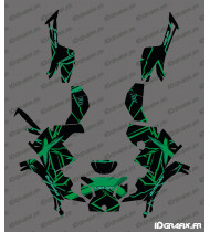 Kit de decoración completo X Team (Verde) - IDgrafix - Can Am Outlander G3 L (500-700-PRO) - Idgrafix