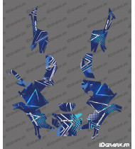 Kit decorazione Shape Full (Blu) - IDgrafix - Can Am Outlander G3 L (500-700-PRO) - Idgrafix