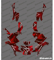 Shape Vollständiges Dekorationsset (Rot) – IDgrafix – Can Am Outlander G3 L (500-700-PRO) – Idgrafix