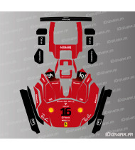 Aufkleber Scuderia 2024 F1 Edition – KRESS RTK Robotermäher – KR 133E / KR 136E / KR 233E / KR 236E – Idgrafix