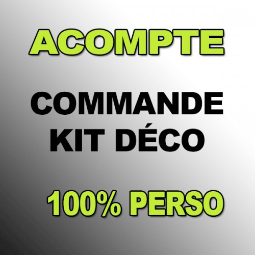 Deposita il kit decorativo personalizzato al 100% -- SSV