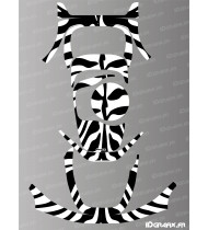 Pegatina Zebre Edition - Segway Navimow i105E - i108E robot cortacésped - Idgrafix