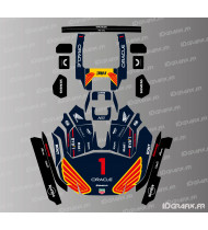 Aufkleber Honda F1 Edition - KRESS RTK Robotermäher - KR 133E / KR 136E / KR 233E / KR 236E - Idgrafix