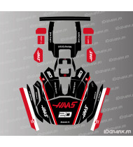 Adesivo Haas F1 Edition - Robot rasaerba KRESS RTK - KR 133E / KR 136E / KR 233E / KR 236E - Idgrafix