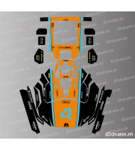 Sticker MC Laren F1 Edition - KRESS RTK robotic mower - KR 133E / KR 136E / KR 233E / KR 236E - Idgrafix